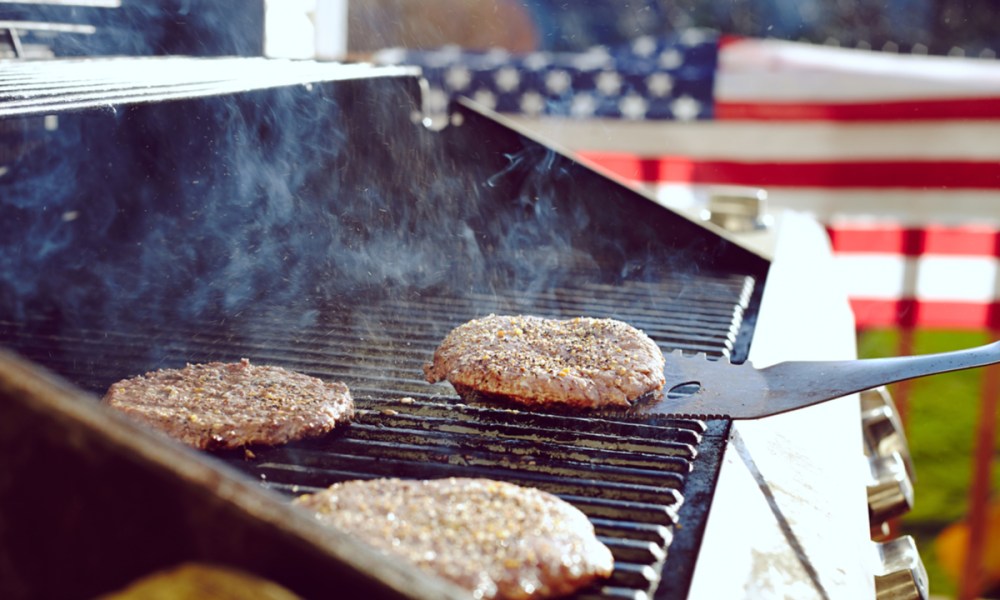 fourth of july binge burgers