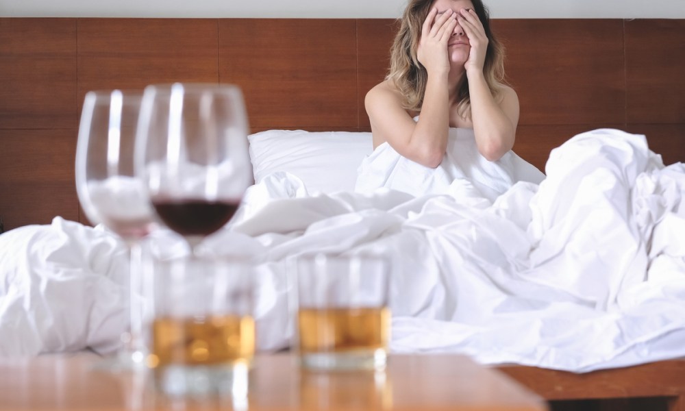 evidence based prevent hangovers woman bed hangover