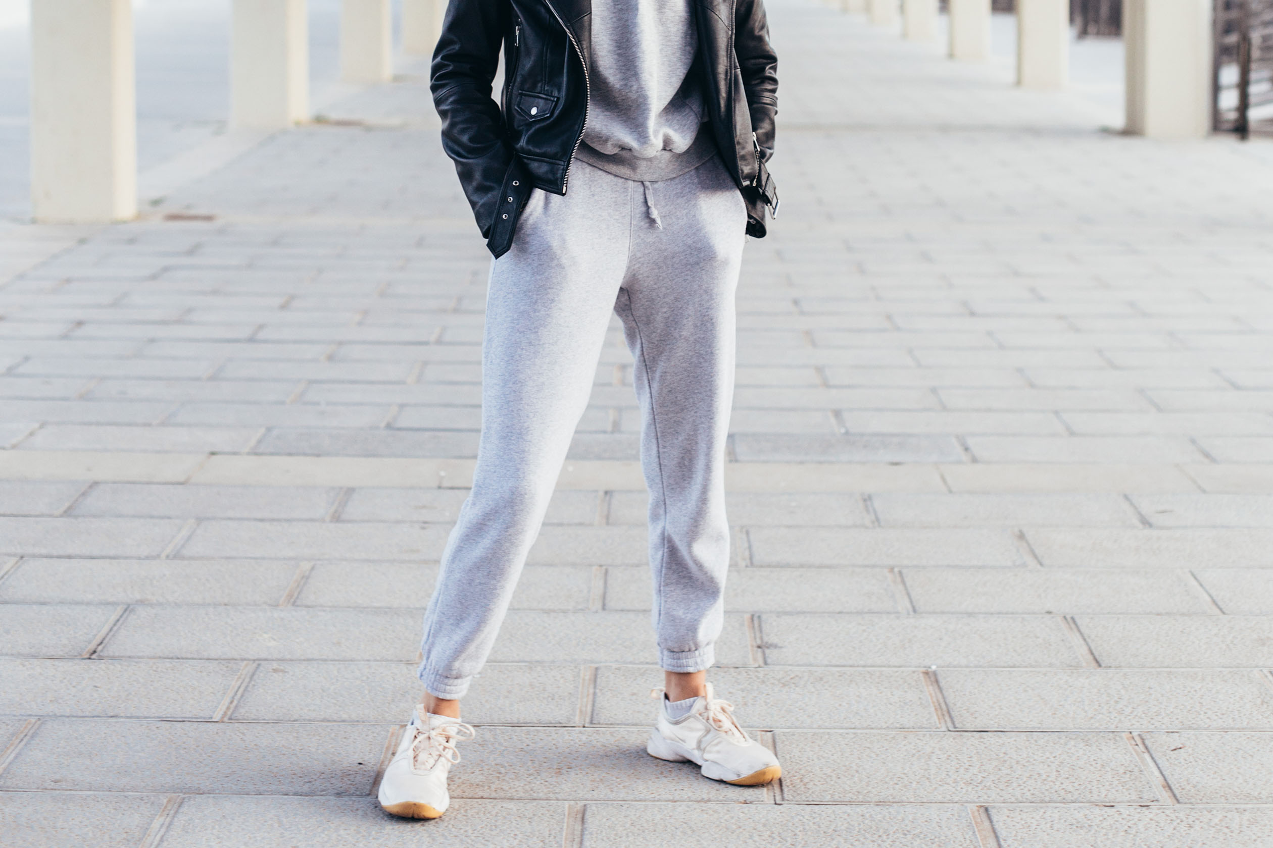 Here's What To Wear With Sweatpants